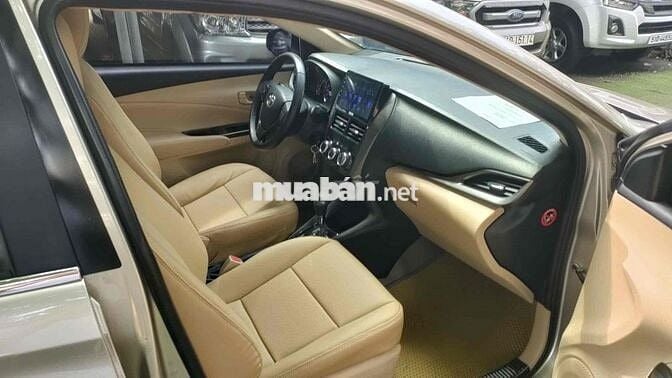 Toyota Vios E_CVT 2021 Vàng cát 87000 km