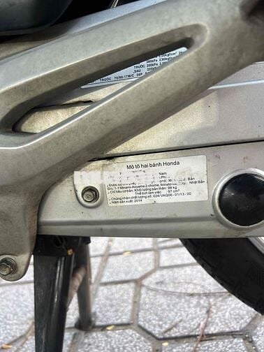 Honda Wave Alpha 100 2014 Trắng