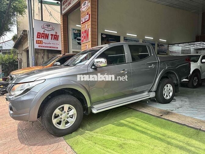 Mitsubishi Triton 2018 1 cầu số tự động Xám