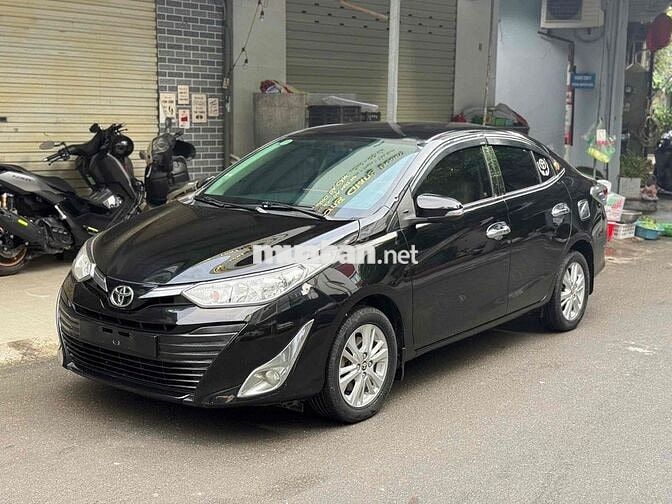 Toyota Vios 2019 Đen Tự động 10 vạn km