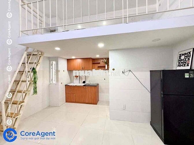 DUPLEX GÁC CAO 2M CÓ MÁY LẠNH - THANG MÁY - CẠNH ĐH VĂN HIẾN