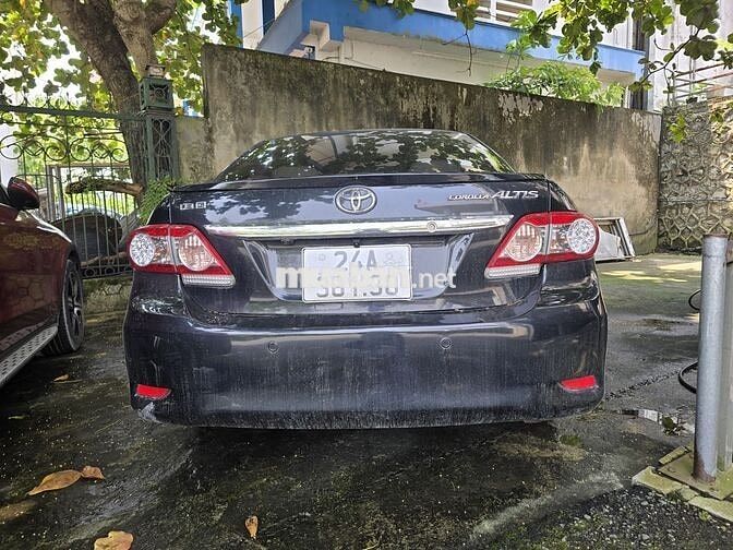 Toyota Altis 2012 Tự động Đen