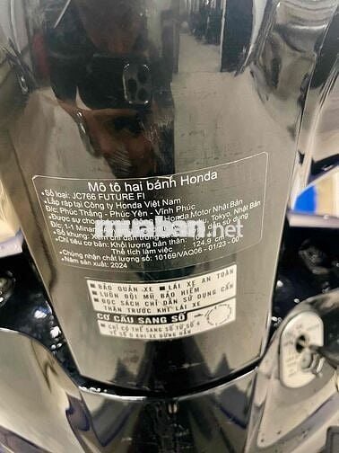 🔥 Future 125 Fi LED 2024 Chính Chủ Biển 62 Xe Đẹp