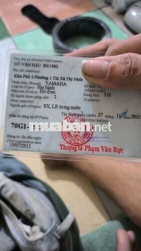 Yamaha Sirius RC 2012 Đỏ-Đen 110cc