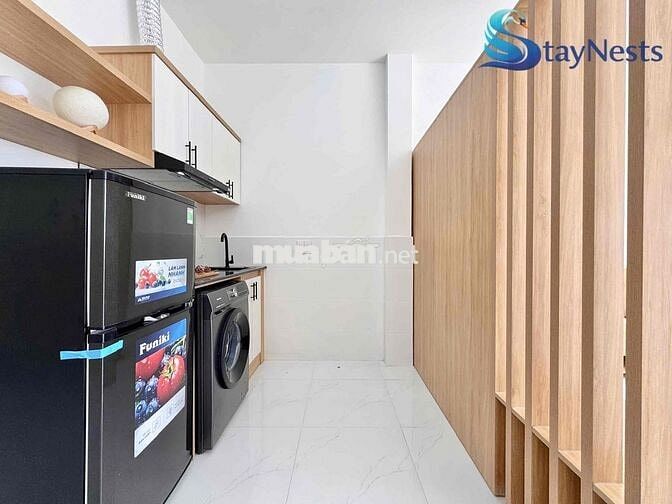 STUDIO BAN CÔNG - FULL NỘI THẤT NGAY CHỢ TÂN HƯƠNG - NHÀ MỚI 100%