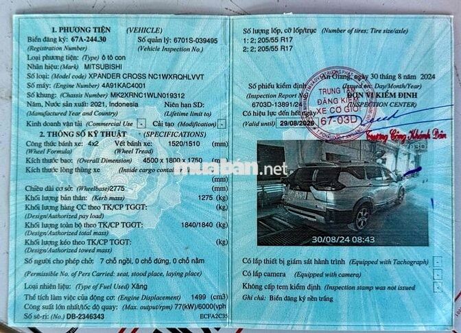 XPANDER CROSS 2021 Nhập Indonesia HỖ TRỢ BANK 65%
