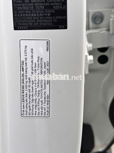Lexus Rx300 Sản Xuất 2021 - 11 vạn