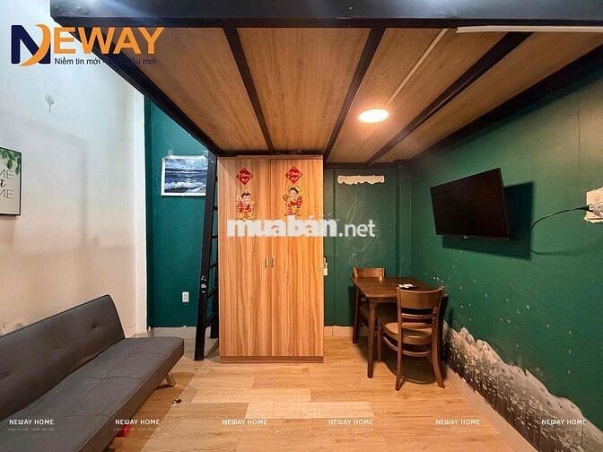 TRỐNG SẴN PHÒNG DUPLEX BAN CÔNG FULL NỘI THẤT NGAY NGÃ TƯ BỐN XÃ