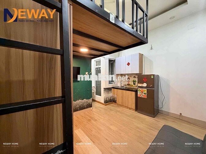 TRỐNG SẴN PHÒNG DUPLEX BAN CÔNG FULL NỘI THẤT NGAY NGÃ TƯ BỐN XÃ