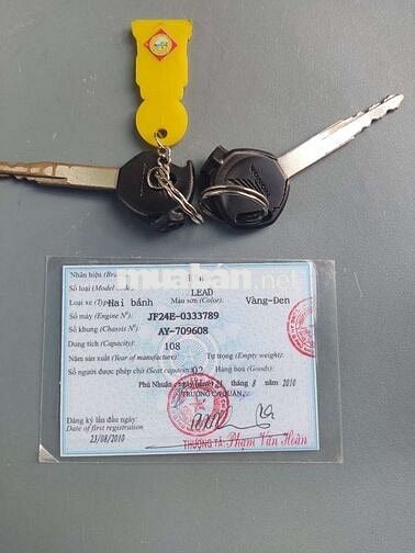 Honda Lead 2010 Vàng Việt Nam