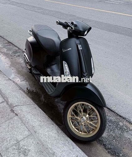 Piaggio Vespa TFT 125cc 2025 Đen nhám