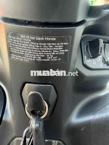Honda Vision 2024 Đặc biệt Xám