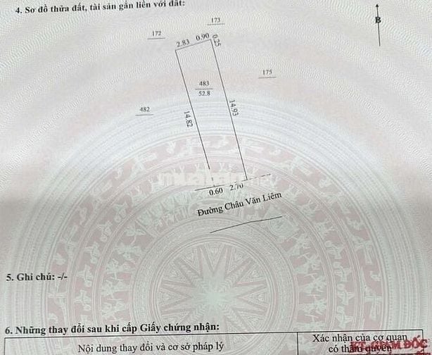 🔥CẶ.P ĐẤT ĐẸP 2 MẶT TIỀN CHÂU VĂN LIÊM NỞ HẬU