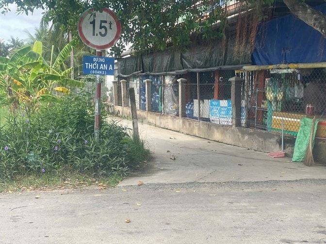 cần bán lô đất nền đường bê tông 3m thông thoáng ấp Thới An A xã Long 