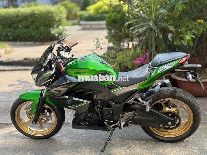 Kawasaki Z300 2017 Xanh lá