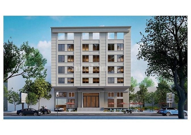 Cho thuê toà văn phòng Thạnh Mỹ Lợi Q2, DTSD 2.305m2, 1 hầm + 7 tầng
