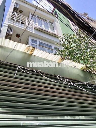 Nhà 4 tầng đường tạ quang bửu quận 8 - DT 54m2 - giá 6.5 hẻm thông 