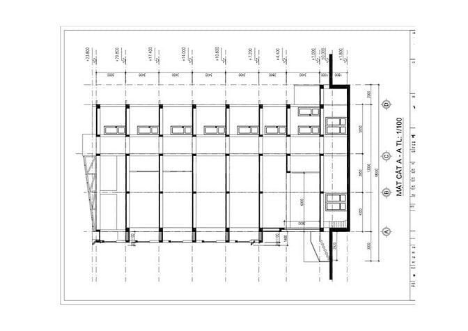 Cho thuê toà văn phòng Thạnh Mỹ Lợi Q2, DTSD 2.305m2, 1 hầm + 7 tầng