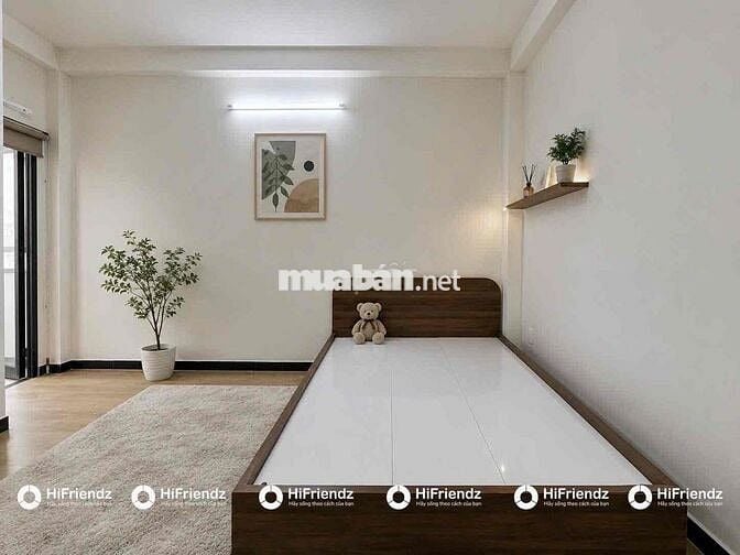 CHÍNH CHỦ CHO THUÊ STUDIO BAN CÔNG TÁCH BẾP SÁT BÊN Q1, HÀNG XANH