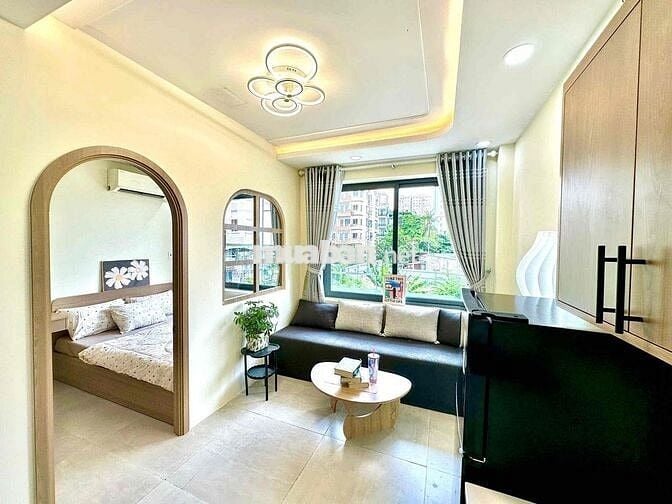 CĂN HỘ 1PN 40m2 FULL NỘI THẤT CỰC CHILL GẦN ĐH VĂN LANG, HUTECH, GTVT