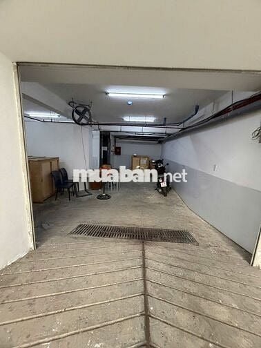 🏢 Tòa nhà hẻm xe tăng CMT8, Q3 – 8x19m, Hầm 5 tầng, Thang máy, PCCC