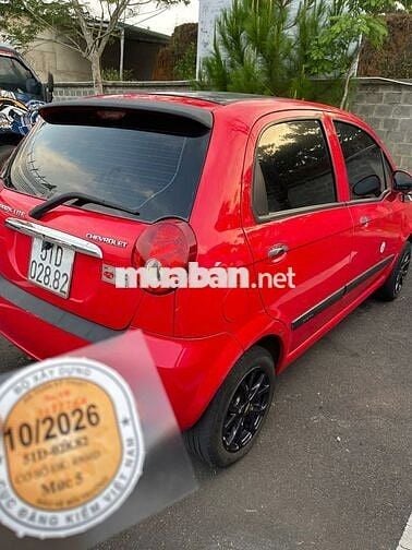 Chevrolet Spark Van 2015 Số sàn ODO 19 vạn, màu Đỏ