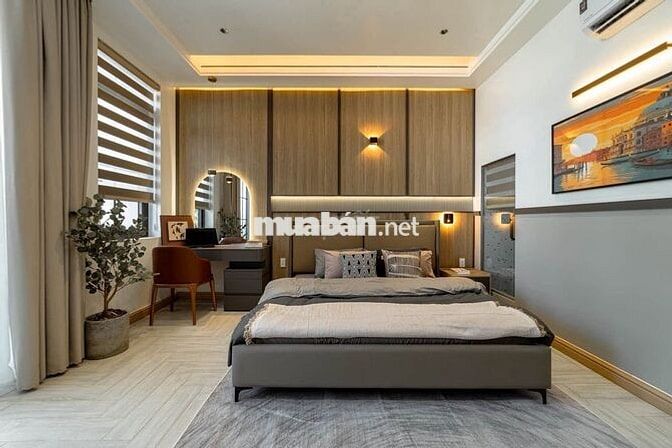 TỐI GIẢN-HIỆN ĐẠI-SANG TRỌNG-NHÀ PHỐ ĐẸP ĐƯỜNG D7 KDC HỒNG LOAN