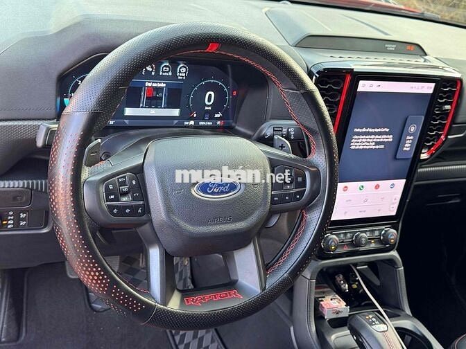 Bán Ford Raptor 2025 Đỏ 13.000 km