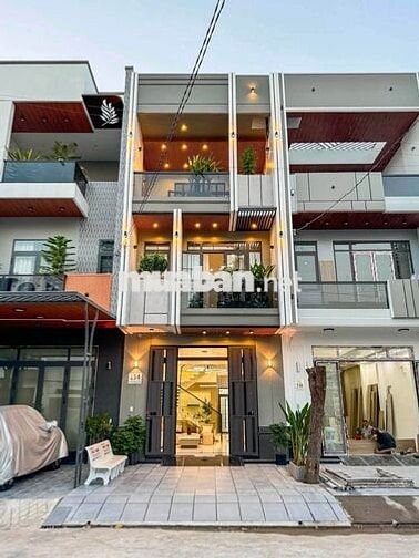 TỐI GIẢN-HIỆN ĐẠI-SANG TRỌNG-NHÀ PHỐ ĐẸP ĐƯỜNG D7 KDC HỒNG LOAN