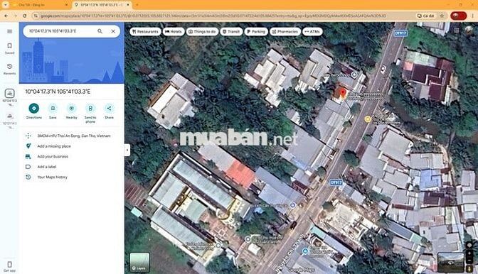 Nhà mặt tiền đường 30m Nguyễn Chí Thanh