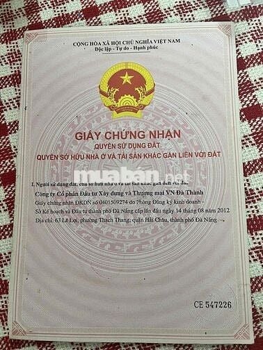 Bán đất khu dân cư Thống Nhất Điện Dương