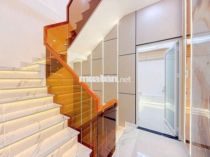  BÁN NHÀ HẺM XE HƠI- ĐƯỜNG GÒ Ô MÔI- P PHÚ THUẬN- QUẬN 7