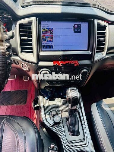 Ford Raptor 2022 Tự động Đen Việt Nam