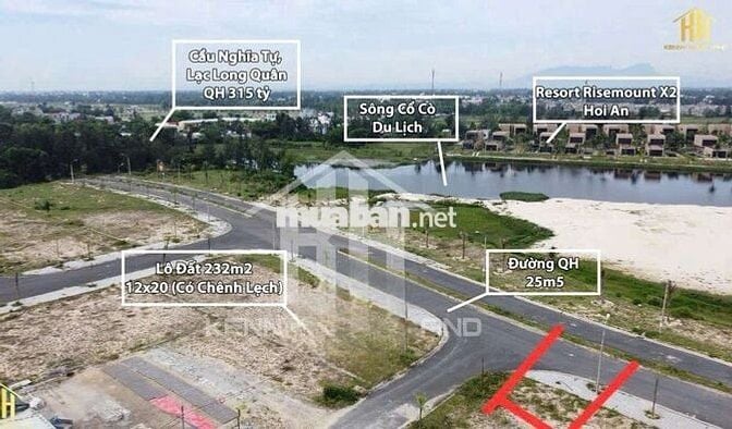 CHÍNH CHỦ CẦN BÁN LÔ VIEW SÔNG CỔ CÒ ĐIỆN BÀN ĐÔNG Đ.NANG- TIỀM NĂNG 