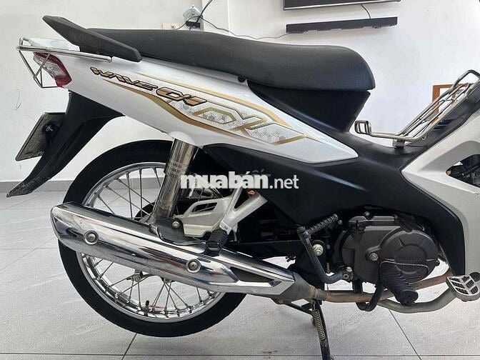 Honda Wave 110cc 2022 Trắng đen bạc