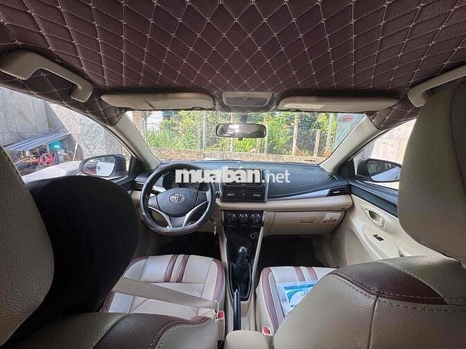 Toyota Vios E 2017 Số sàn Trắng