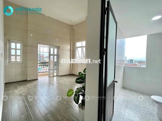 phòng trọ RỘNG BAN CÔNG Miễn phí xe sẵn máy lạnh ngay ĐH Văn Hiến