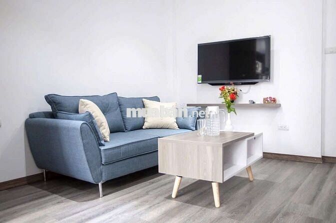 Cho Thuê Căn Hộ Dịch Vụ - 1PN Tách Bếp 55m2 - Ban Công - Nơ Trang Long