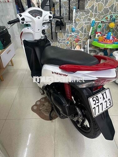 Honda Vision 2017 Trắng đen bản đặt biệt