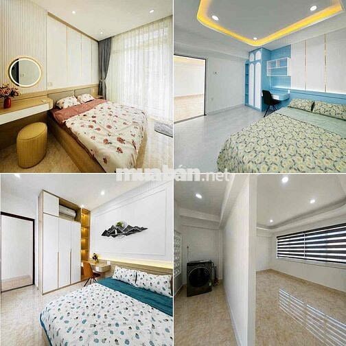 Cho thuê nhà mới 100% kiệt ô tô Ông Ích Khiêm, 3PN, full nội thất