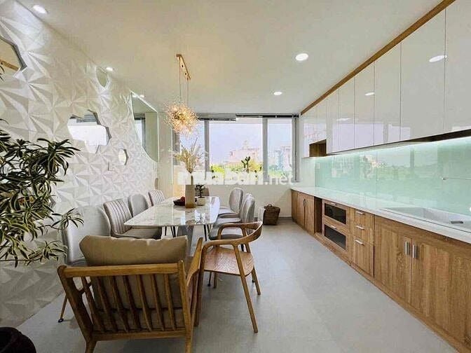 Nhà Phố Có Thang Máy Lê Đức Thọ (4x15m) 3 Lầu 5PN Có Phòng Xông Hơi