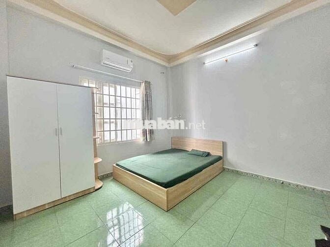 PHÒNG CỬA SỔ THOÁNG NỘI THẤT CƠ BẢN GẦN VĂN HIẾN KHU BÀU CÁT TÂN BÌNH