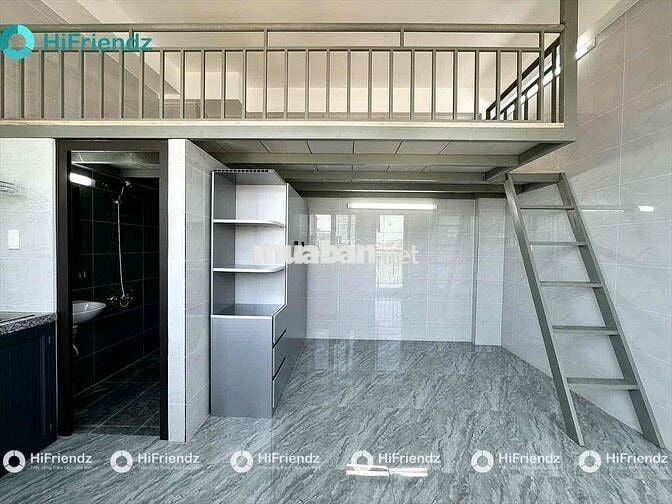 Căn hộ có gác, Dương Quảng Hàm, Siêu gần Văn Lang, chỉ từ 4tr7