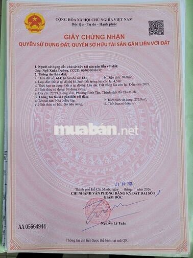 🔥 HXH 6M BÌNH TÂN | 4x22.2m | 4 TẦNG | FULL NỘI THẤT | GIÁ 7.3 TỶ (TL)