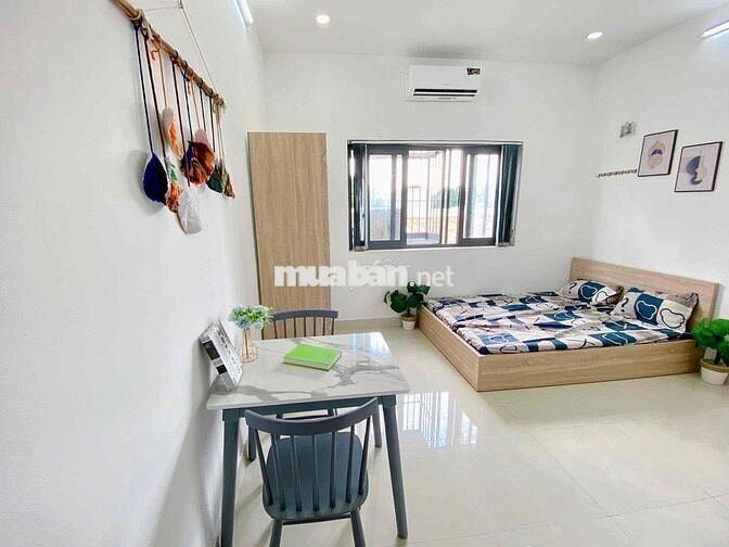 ⚡ STUDIO FULL NỘI THẤT – CỬA SỔ TRỜI – GIẢM CÒN 5TR6/6 THÁNG ĐẦU | P4,