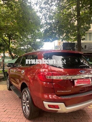 Ford Everest Titanium 1 cầu 2020 Đỏ 130.000 km