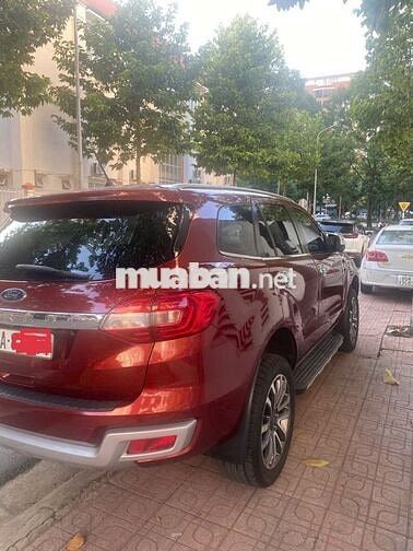 Ford Everest Titanium 1 cầu 2020 Đỏ 130.000 km