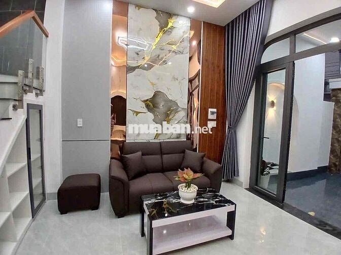Nhà trệt lầu xây mới trung tâm Phú Lợi,sau ĐH.Bình Dương-Thủ Dầu Một
