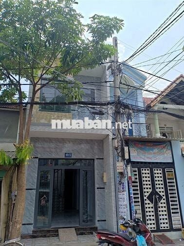 NHÀ MẶT TIỀN KHU DÂN CƯ BÀ ĐIỂM - CHỢ CÂY ME