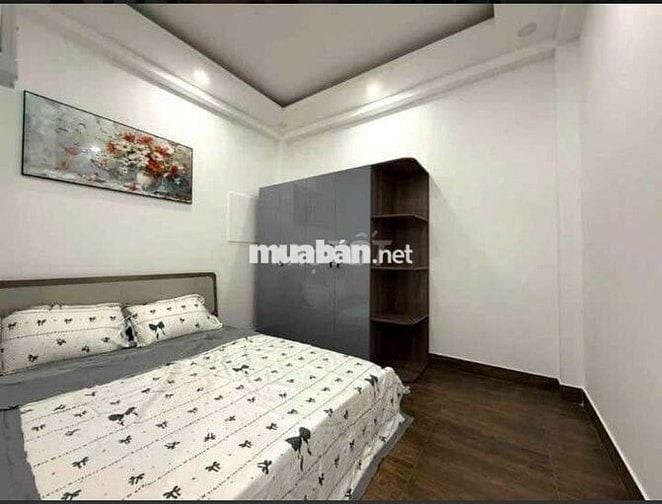Nhà Đẹp Quang Trung P10,Ngang 5m, 50m²,4PN(1PN Trệt),Full Nội Thất,SHR